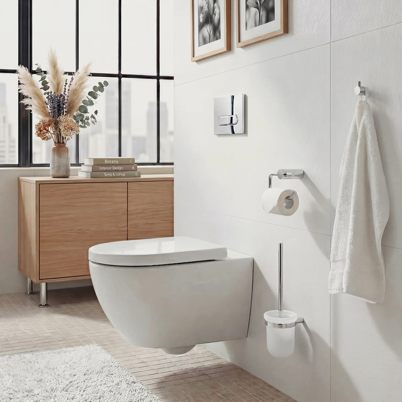 Držák na toaletní papír BORMO chrom, Nimco BR 11055-26