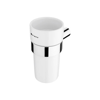 Držák na kartáčky BORMO chrom, keramika, Nimco BR 11058KN-26