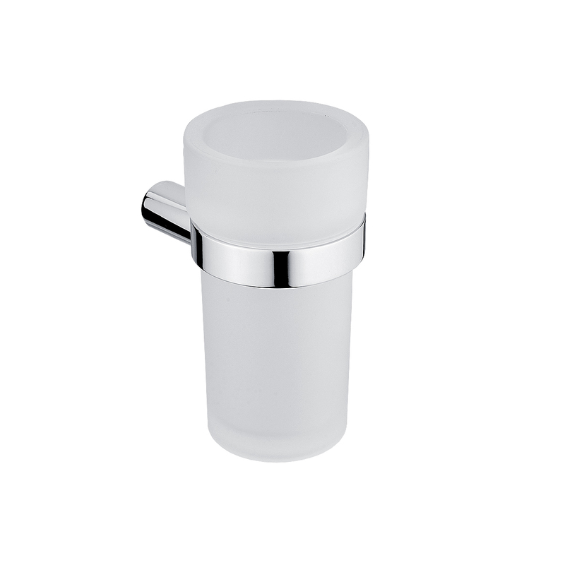  Držák kartáčků a pasty Bormo, sklo/chrom, Nimco, BR 11058W-26