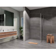 Sprchová stěna Brix 800 mm, sklo čiré, profil chrom, Lansanit LAN05022