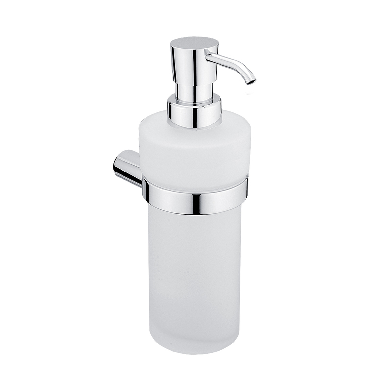 Dávkovač mýdla Bormo, plast/chrom, Nimco, BR 11031W-26