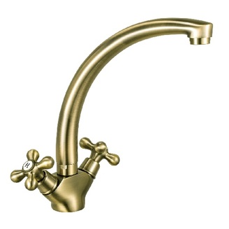 Dřezová baterie Ferro Antica, bronz, stojánková, Novaservis BAI4BR