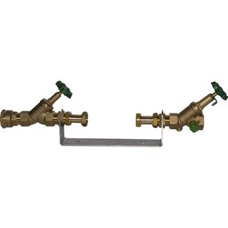 Vodoměrná sestava HECKL 32 x 1, přímá, ventily BENDER