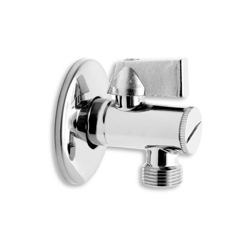 Ventil rohový 1/2 x 3/8 s filtrem, hliníková páka, Novaservis EZ1238KF (CF3008/10)