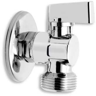 Ventil rohový pračkový 1/2 x 3/4 se zpětnou klapkou, Novaservis CF3027