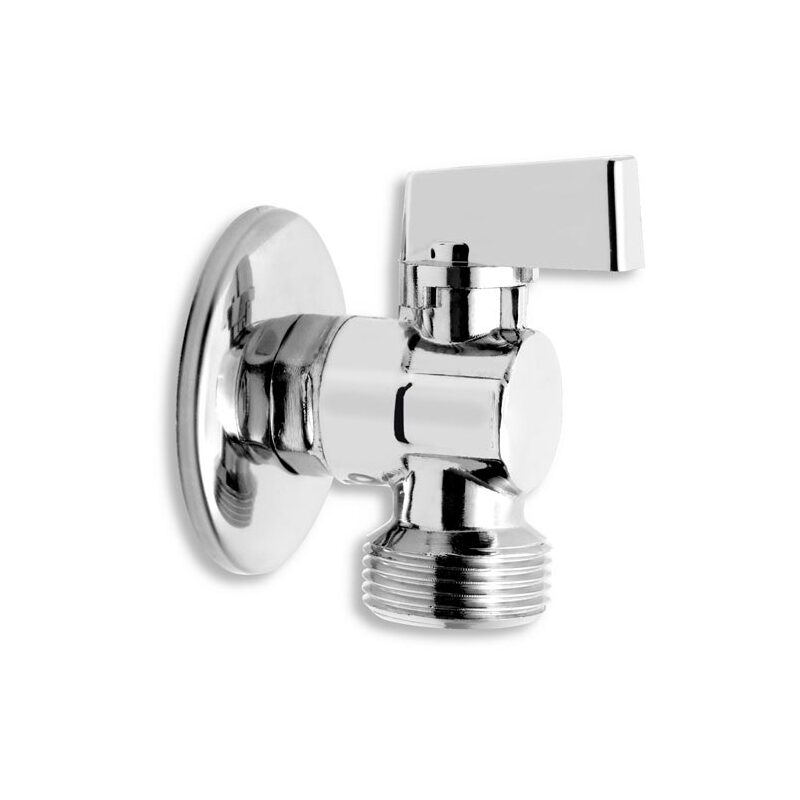 Ventil rohový pračkový 1/2 x 3/4 se zpětnou klapkou, Novaservis CF3027