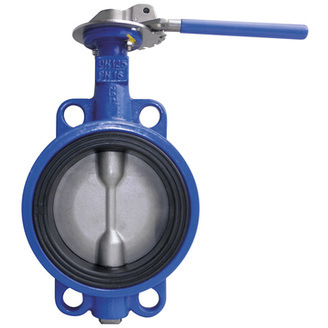 Klapka uzavírací CEREX300-W DN 50 disk litina/páka ocel