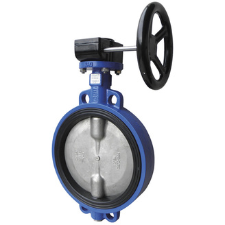 Klapka uzavírací CEREX300 W převod DN 500, disk nerez CF8M