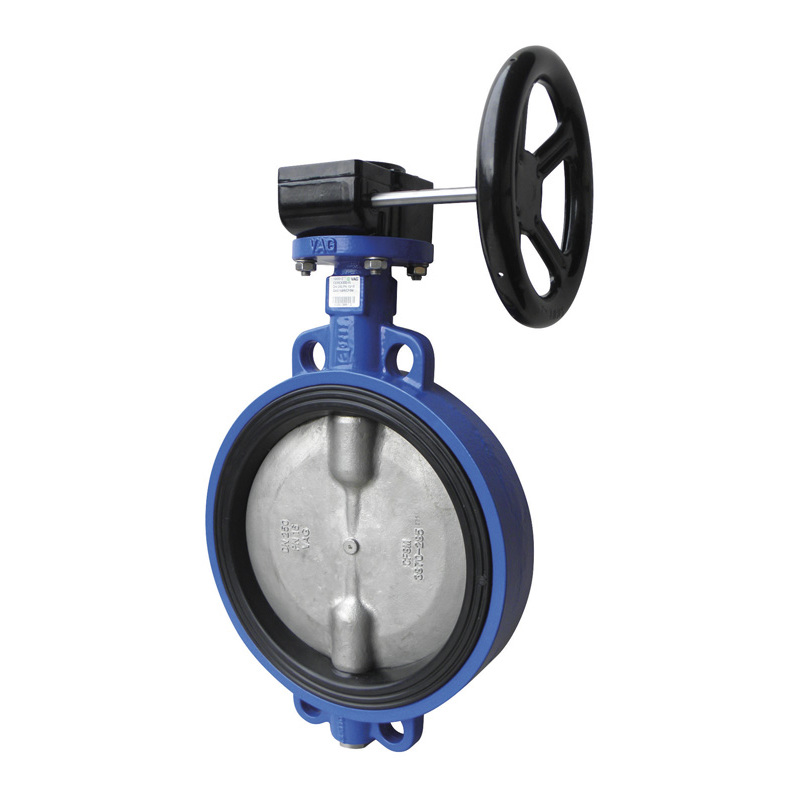 Klapka uzavírací CEREX300 W převod DN 100,disk nerez CF8M, PN16