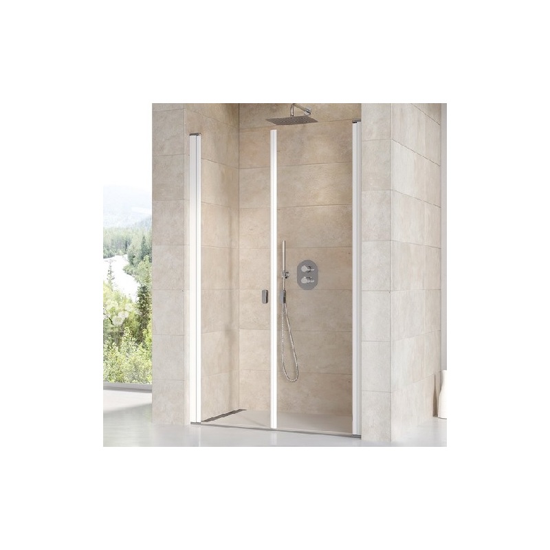 Sprchové dveře Chrome CSDL2 1000 mm, sklo transparent, profil bílý, Ravak, 0QVAC10LZ1