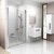 Sprchové dveře Chrome CSDL2 1100 mm, sklo transparent, profil satin, Ravak, 0QVDCU0LZ1