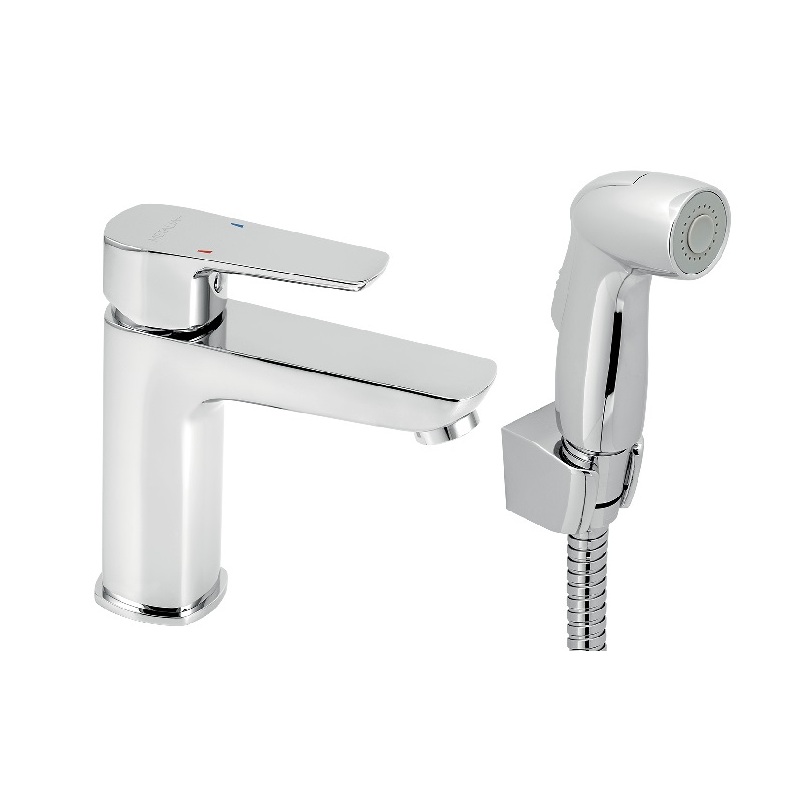 Bidetová/Umyvadlová baterie Metalia 58, chrom, stojánková, bez výpusti, Novaservis 58015,0