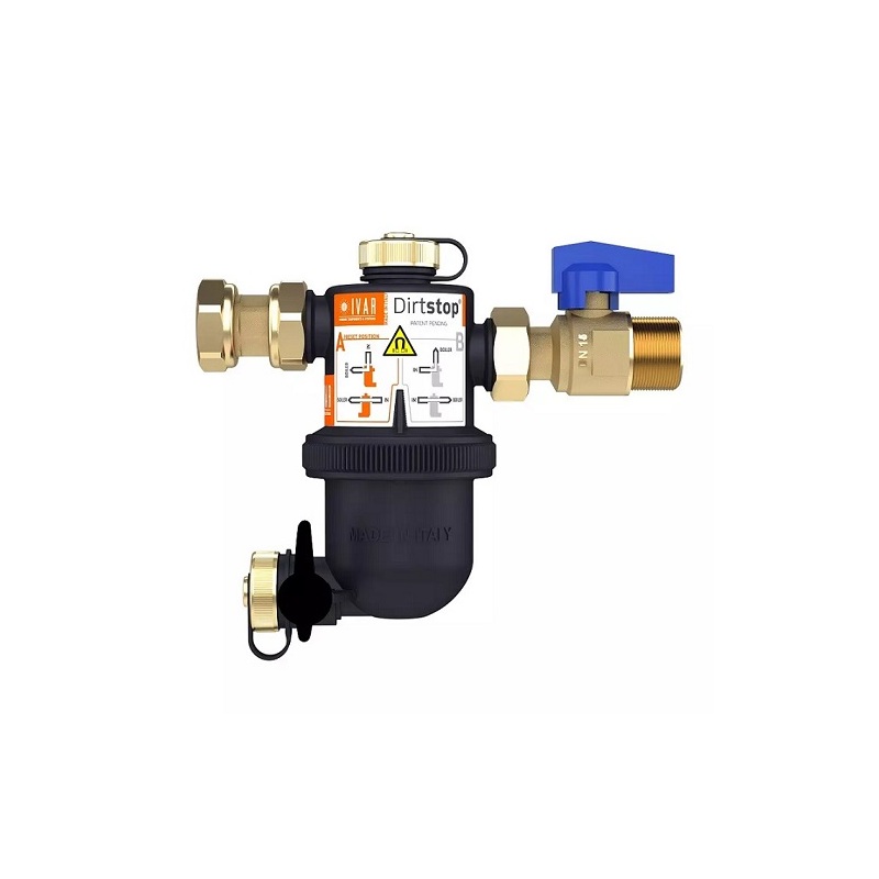 Magnetický filtr DIRTSTOP 3/4, bílý, Ivar 520049W