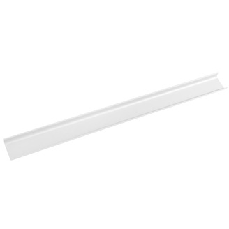 Dekorační lišta Chanel 784 × 70 × 20 mm, bílá/mat, Sapho DT803