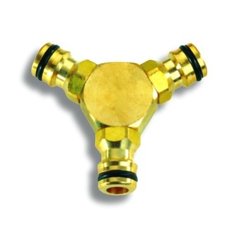 Mosazný mezikus pro 3 rychlospojky, Novaservis DY8015C