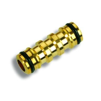 Mosazný mezikus pro 2 rychlospojky, Novaservis DY8016C