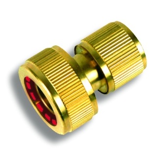 Mosazná stop - rychlospojka 3/4, Novaservis DY8030C