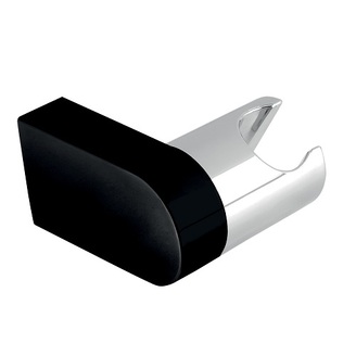 Držák sprchy otočný, černý/chrom, Novaservis, D/MULTI1,5