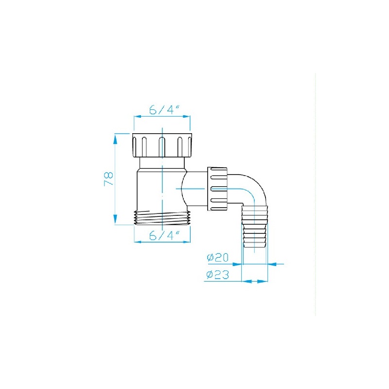 Mezikus 6/4 s přípojkou, Plast Brno EMMP660