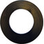 Mezipřírubové těsnění EPDM DN 100, 160x100x3 mm, vysekávané, ploché, PN 10-16