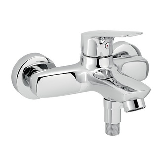 Vanová baterie Titania 150 mm, chrom, nástěnná, s příslušenstvím, Novaservis 90320/1,0