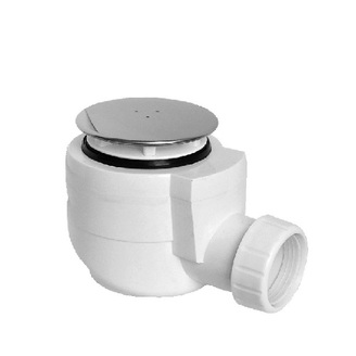 Vaničkový sifon 50, odpad 40 mm, chrom, Plast Brno EWN0540