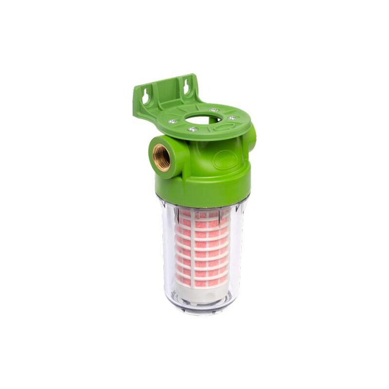 Vodní filtr Ecosoft Scalex 5 mini 1/2, včetně kartuše, pro ochranu bojlerů a kotlů