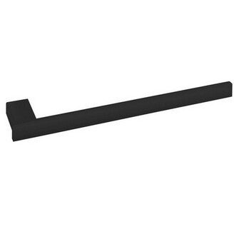 Držák ručníků BELLA, 400 × 25 mm, čená/mat, Sapho FA311B