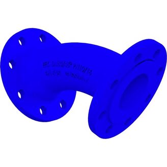 FFK-kus koleno přírubové 45°  DN 100