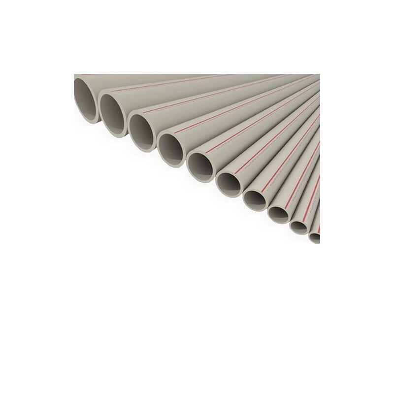 Trubka PP-RCT HOT 25x3,5 mm, S3,2, PN20, SDR7,4, 4 m tyč, rozvody vody, FV-plast AA112025004