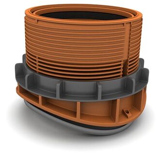 Odbočka FABEKUN s kulovým kloubem 0-13° DN 250/160, Funke Gruppe FAS 250 150