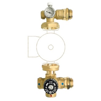 Sestava pro rozdělovač 1, bez čerpadla, Novaservis GM-WP