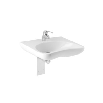 Umyvadlo zdravotní Mio 64x55 cm, bez otvoru, bílé, na stěnu, bez přepadu, JIKA, H8137140001091