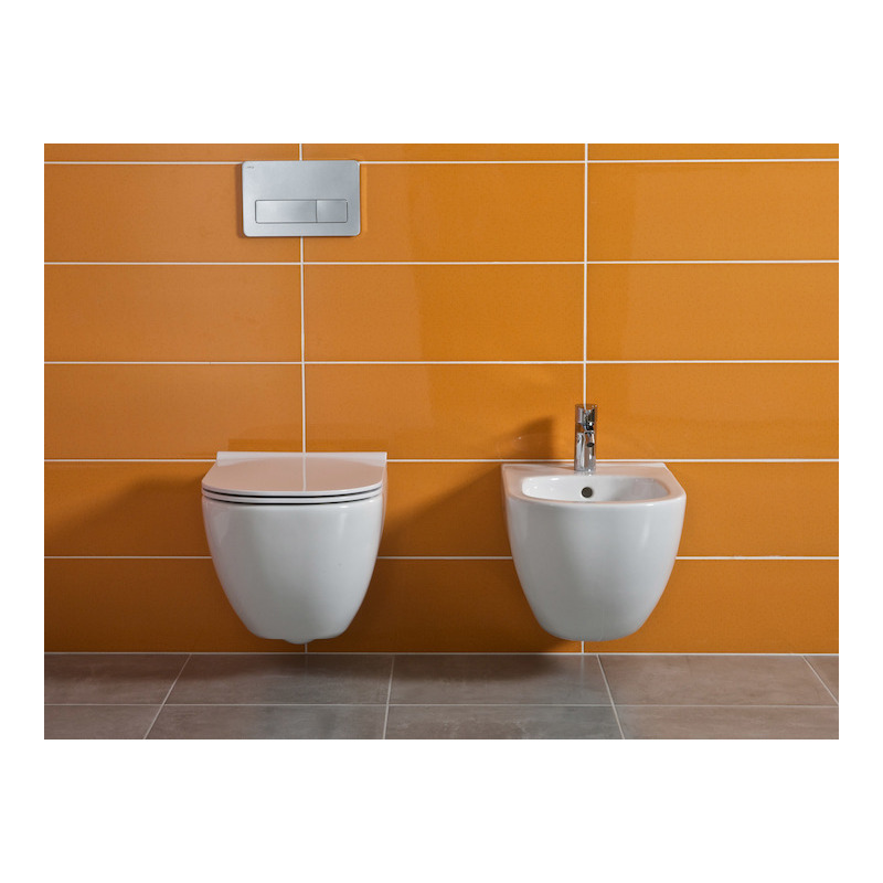 Klozet závěsný MIO-N RIMLESS 53 cm bílý, JIKA H8207140000001