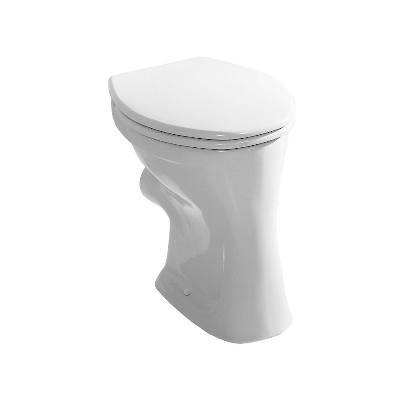 Klozet stojící DINO 40cm vodorovný odpad bílý, JIKA H8220000000001