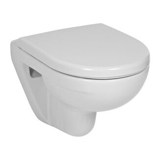 Závěsný klozet Lyra Plus Compact, vodorovný odpad, zkrácený 49 cm, Jika H8233820000001