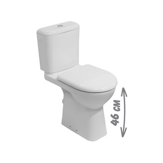 Mísa kombi DEEP BY JIKA - zvýšená (46cm), JIKA H8236180000001