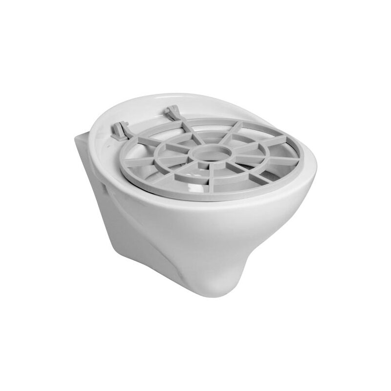 Závěsná výlevka Mira 51x43,5x40,7 cm, keramika, bílá, Jika H8510490000001