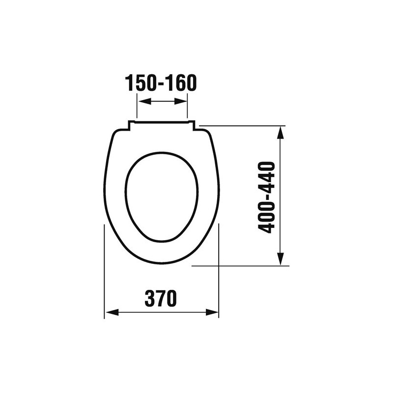 WC sedátko s poklopem Zeta, Soft-Close, bílé, Jika H8932760000001