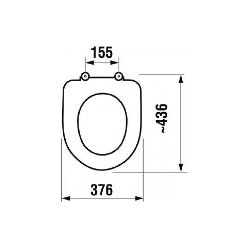 WC sedátko s poklopem Deep, Soft-Close, b, Jika H8932843000001