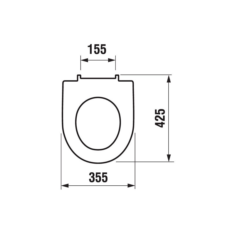 WC sedátko s poklopem Lyra Plus, Soft-Close, bílé, Jika H8933853000001