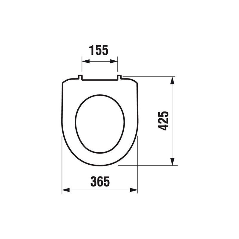 WC sedátko s poklopem Lyra Plus, bílé, Jika H8933870000001