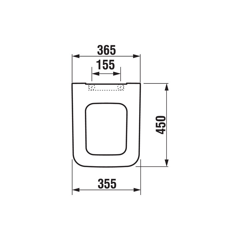 WC sedátko s poklopem Cubito Pure, Soft-Close, bílé, Jika H8934223000631