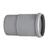Prodloužené hrdlo HTL 50 mm, PP, vnitřní kanalizace