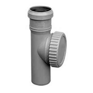 Čisticí kus HTRE 110 mm, PP, vnitřní kanalizace