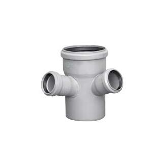 Odbočka rohová 87° HTED 110/110/110 mm, PP, vnitřní kanalizace