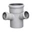 Odbočka rohová 67° HTED 110/110/110 mm, PP, vnitřní kanalizace