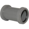 Spojka dvouhrdlá HTMM 110 mm, PP, vnitřní kanalizace