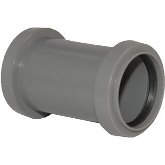 Spojka dvouhrdlá HTMM 110 mm, PP, vnitřní kanalizace