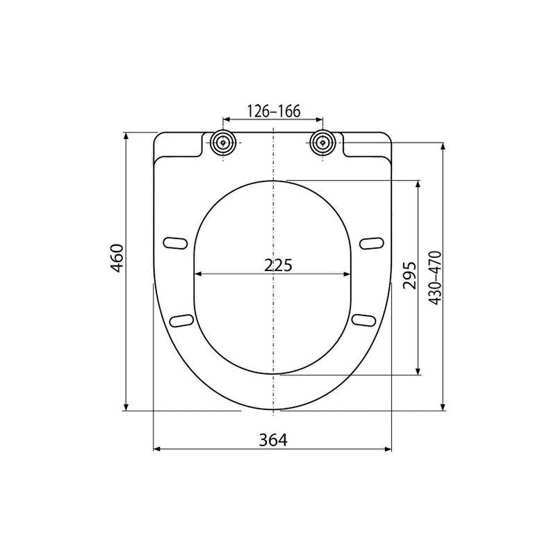 WC sedátko s poklopem, Soft-Close, bílé, Aladrain A66